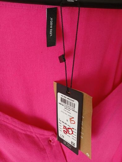 MIDI pink Vera Moda