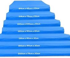 Gymnastics Crash Mat For Landing Crashing Tumbling High Density Medium Firm 10cm Thick Foam Pad for home office gym Schools