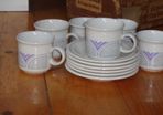 Set of Cups and Saucers for Sale