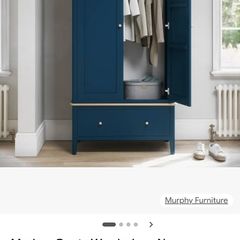 bedroom wardrobe and chest of drawers