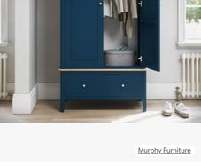 wardrobe and chest of drawers