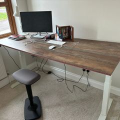 Standing Desk + Minimalist Chair