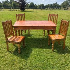 Table and 4 chairs