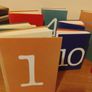 Wedding Table Numbers Set of 10 Decorative Book Centrepieces Image 2