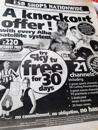 Vintage newspapers from 1994