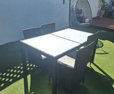 Garden Table and 4 chairs