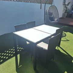 Garden Table and 4 chairs