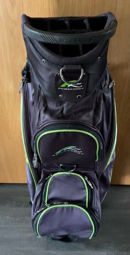 Powakaddy Golf Cart Bag including rain cover