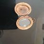 Large Antique Locket, hinge broken Image 5