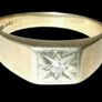 Vintage Hallmarked 9ct Solitaire Image 2