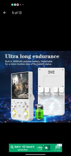R36 Ultra White 256gb retro console