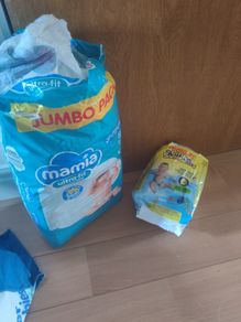 baby nappies 5 and 5+ and swim nappies