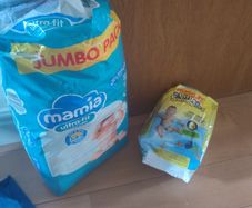 baby nappies 5 and 5+ and swim nappies