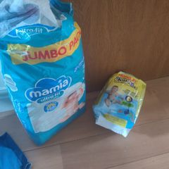 baby nappies 5 and 5+ and swim nappies