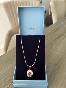 Newbridge Pendant With Pink Stone