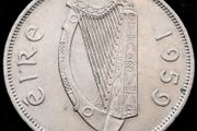[#411] - Ireland 1959 | Irish 2s6d | Irish Half Crown | Horse | KM.16a