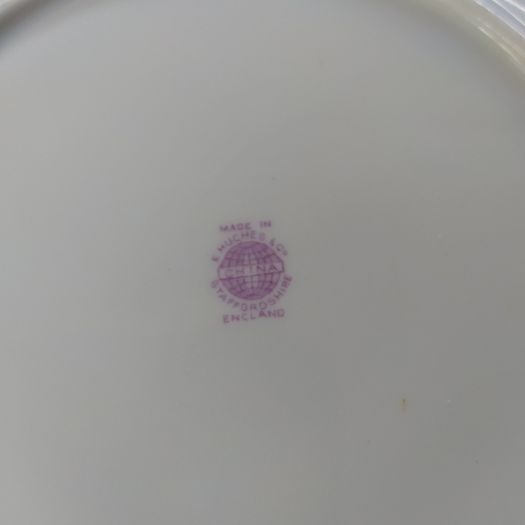 Late 19th century bone china Cake plates