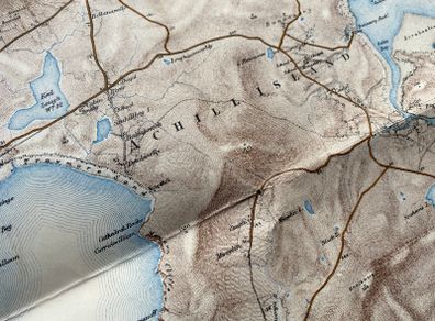 1945 Map of Achill Island