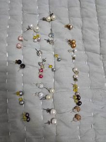Stud earring collection