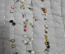 Stud earring collection