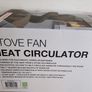 New stove fan heat circulator unopened Image 3