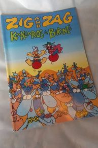 Zig and Zag: Kangaroos in Bikinis book 1980s, 90s Ireland