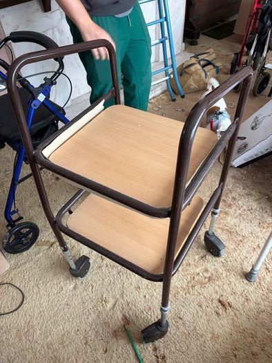 Mobility Walking Trolley / Two-Tier Indoor Trolley