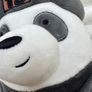Miniso Cartoon Network We Bare Bears Ninja Panda Bear Plush approx. 9" Used Dirty Please look at the pictures Image 3