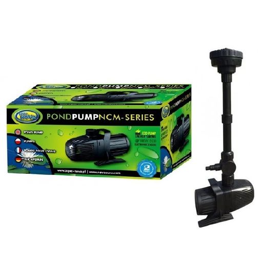 Aqua Nova NCM-8000 70W 8000L/H + Nozzles Fountain Pump For Pond Cascade