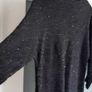 MONSOON Black Silver Metallic Long Sleeve Sz S (Fit 8-10UK) Image 5