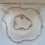 Sterling silver stamp 925 collier/bracelet size 18.5cm Image 6