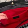 Cherry Paris leather/ suede handbag Image 6