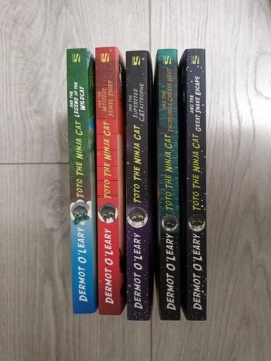 Toto The Ninja Cat 5 Book Collection