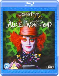 Disney Alice In Wonderland Blu Ray As New