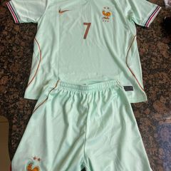 France Kids Dembele Football World cup kit Dembele