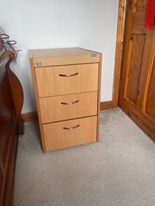 bedside with lock