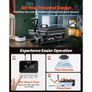 Hybrid Heat Press, 380 x 380 mm, 8-in-1 Multifunction, Heat Up Fast and Even, All-New Patented Design, Easy to Control, Sublimation Press Machine for T-shirts/Mugs/Tumblers/Caps/Plates, Black Image 5