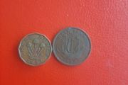 1937 British Threepence and Halfpenny