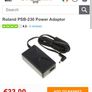 Roland AC Adaptor PSB-230UK Image 3