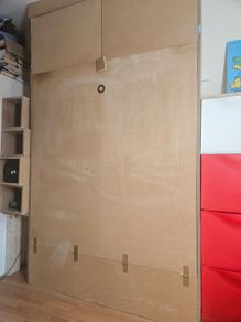 fold out proper double bed