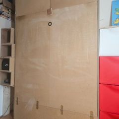 fold out proper double bed