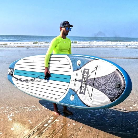 FREE EXPRESS SHIPPING Inflatable Stand Up Paddle Board, 10ft Paddle Boards for Adults with Premium SUP Paddleboard Accessories & Backpack, Wide Stable Design, Non-Slip Comfort Deck for Beginners & Experts