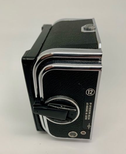 Hasselblad 500 cm vintage medium format film camera and A12 film back