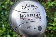 Callaway Big Bertha Titanium 10 degree Driver, RCH 65W Regular Flex, RH, 44.5 inch shaft