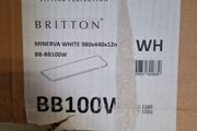Britton  Minerva White countertop 980x440z12mm