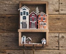 Wooden key holder