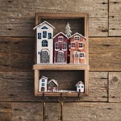 Wooden key holder