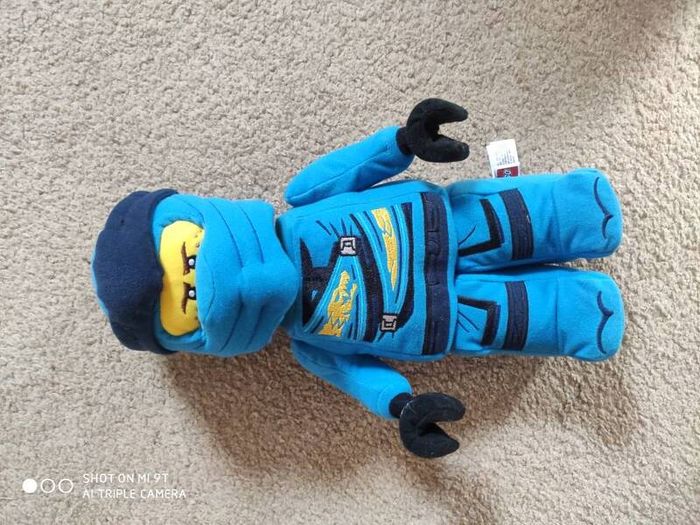 Lego ninjago Jay plush toy