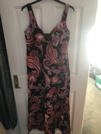 j taylor maxi dress