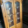 Beautiful solid pine display or storage cabinet Image 2